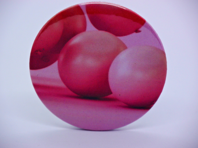 Magnetbrosche Pink Balls