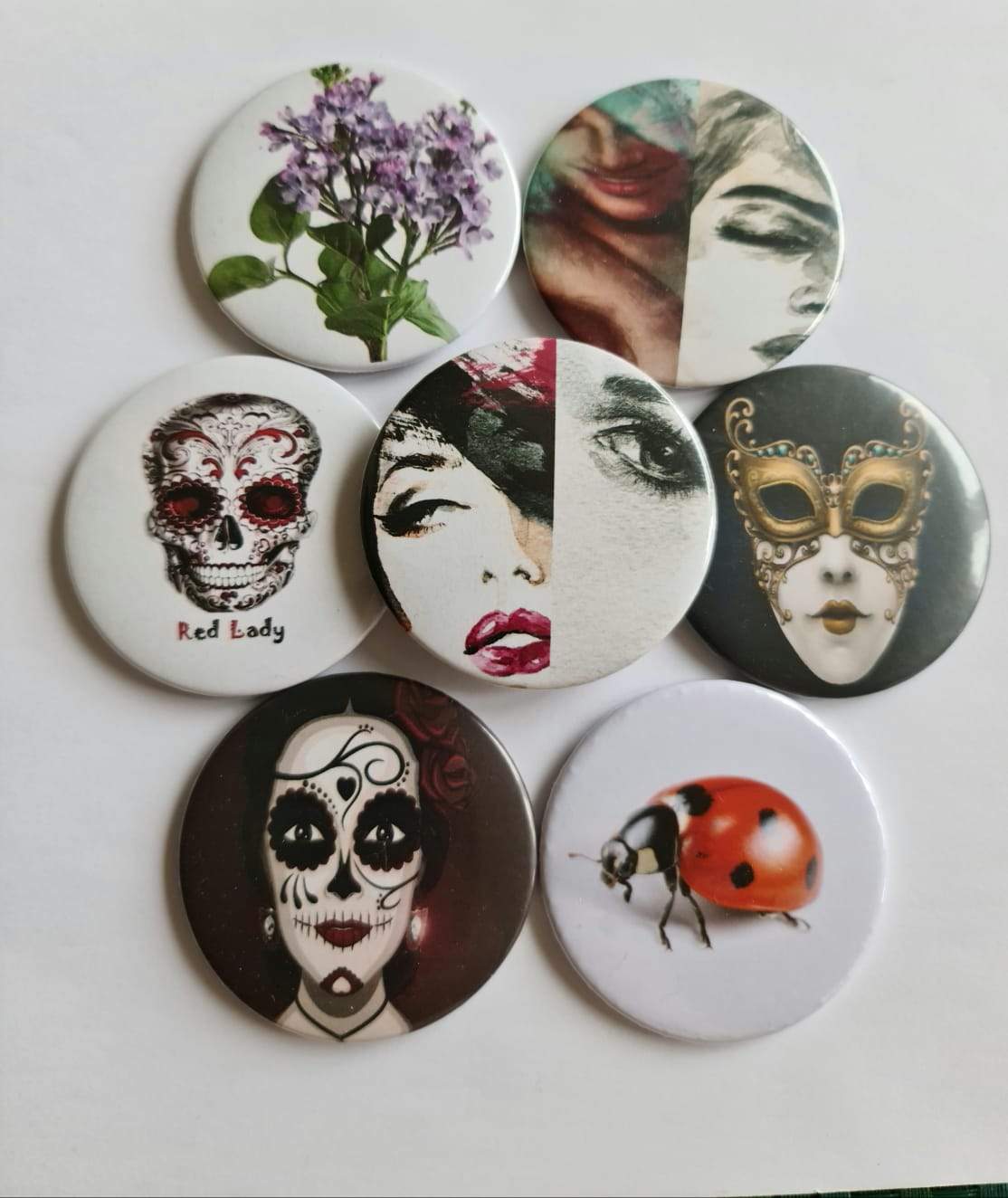 Button für Häkelprojekte